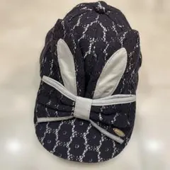 メゾピアノ　ウサギ　帽子　50-52cm