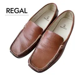 REGAL リーガル 本革 ローファー 23.5cm ブラウン FN71