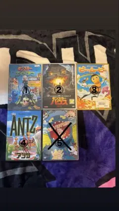 キッズ向けDVDセット 日本語音声