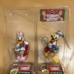 ドナルドダック・デイジーダック クリスマスオーナメント2点セット