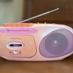動作品 】ハローキティ ラジカセ RM-120KT 1997年 当時物 - メルカリ