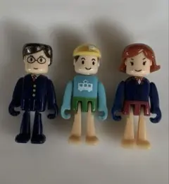 C317 プラキッズ 3体 てっちゃん ライちゃん パパ