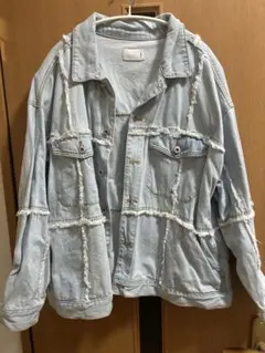 KBF パッチワークデニムジャケット
