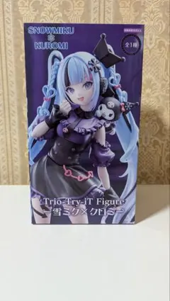 Trio Try-it Figure 雪ミク & クロミ