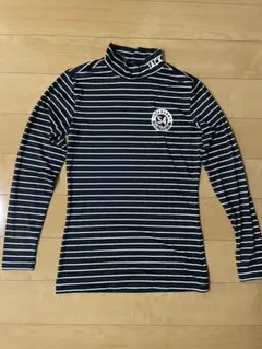 JACKBUNNY ストライプ タートルネックシャツ