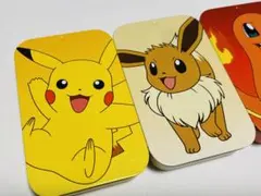 ポケモン 缶ケース《ピカチュウ イーブイ ヒトカゲ ゼニガメ》