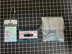 シナモロール　グミチュアチャーム＆タイルシールチャーム＆カセットテープチャーム