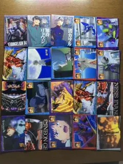 エヴァンゲリオン トレーディングカードセット ２０枚2009年