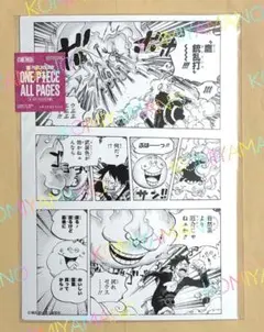 ベースショップ限定 ONE PIECE ALL PAGES 扉絵 第902話 - メルカリ