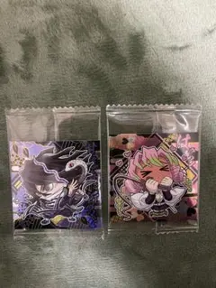 新品 鬼滅の刃ディフォルメシールウエハース 其ノ十四 甘露寺蜜璃 伊黒小芭内