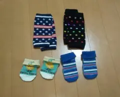 新生児★ベビー★靴下★レッグウォーマー★4点セット