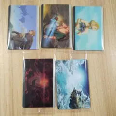 ゼルダの伝説ティアーズオブザキングダム　カードツインウエハース　5枚