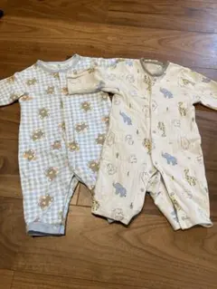 西松屋　ロンパース　60〜70センチ　動物柄