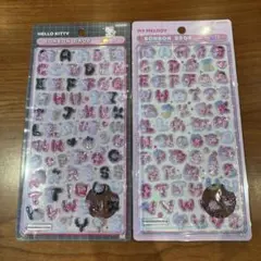 ミ*。様 ハローキティ マイメロディ ボンボンドロップシール