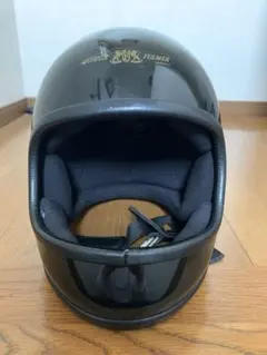 Sシェル アーサーフルマー AF50 黒 ブラック ビンテージヘルメット