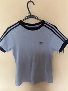adidas リブTシャツ ライトブルーのサムネイル