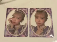 FRUITSZIPPER仲川瑠夏 クリアトレカ 2枚