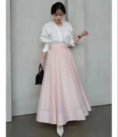 YANUK×ánuans】Volume Flare Skirt / CIC - メルカリ
