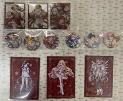 白猫プロジェクト ゲーマーズ グッズ まとめ売り 缶バッジ アクリルカード