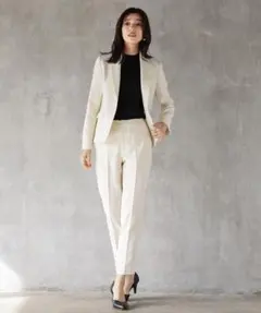 ホワイトジョーラ☆ウォッシャブル＆2wayストレッチパンツ☆Mサイズ