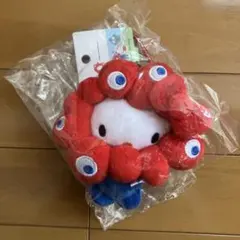 サンリオ ミャクミャク なりきりぬいぐるみ カラビナ付き　ハローキティ　新品