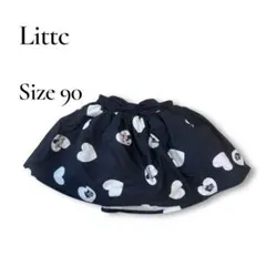 リトシー　ミニー スカート 90 リボン ハート柄 キッズ ディズニー