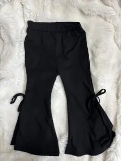 キッズ　110 ブラック　パンツ