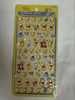 くまのプーさん ボンボンドロップシール ミニ