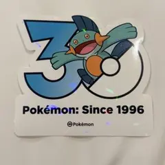 【韓国限定】　ポケモン　ポップアップ　30周年ステッカー　ヌマクローのサムネイル