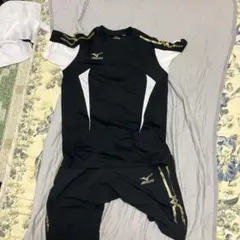 美品　ミズノ　セットアップ　トレーニングウェアL