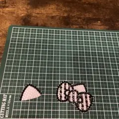 うちわ　デコパーツ　デコストーン　デコうちわ　リボン　耳