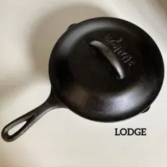 【LODGE】 スキレット 蓋付きのサムネイル