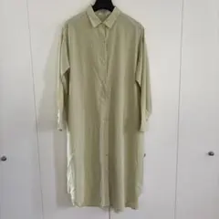 サマンサモスモスブルーシャツワンピース(美品)