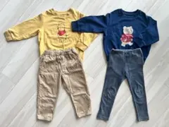 Uniqlo ユニクロ　トレーナー　ズボン　2セットアップ　まとめ売り　100