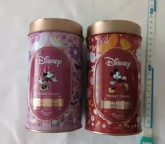Disney ミッキー・ミニー クッキー缶セット　シ