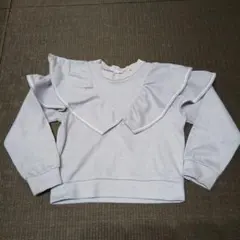 branshes フリル襟 トレーナー 130cm 子供服　パープル