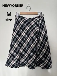 ニューヨーカー　フレアスカート　9号サイズ コットン100%