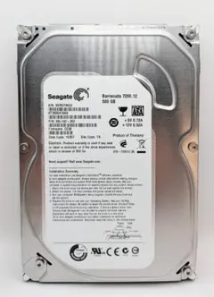 Seagate Barracuda 7200.12 500GB 使用4043時間のサムネイル