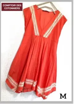 COMPTOIR DES COTONNIERS コットンブラウス　美シルエットM