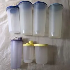 ⑦タッパーウェアTupperware 食品保存容器 7個