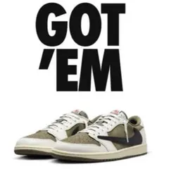 下*ー様 Travis Scott×NikeAirJordan1LowOGSP