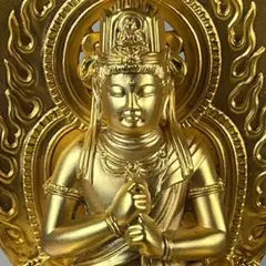 セール！新品　阿弥陀如来像ペンダントヘッド　スターリングシルバーに金メッキ セール！新品 阿弥陀如来像ペンダントヘッド スターリングシルバーに