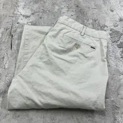 ポロバイラルフローレン　チノパン　W35　オフホワイト　古着