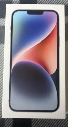 iPhone14plus ブルー 外箱+α