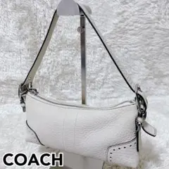 COACH signature one shoulder bag Y2K