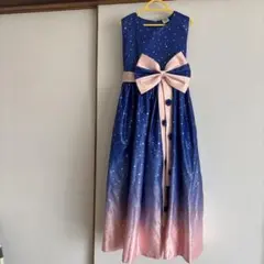 星柄リボン付きドレス 150cm