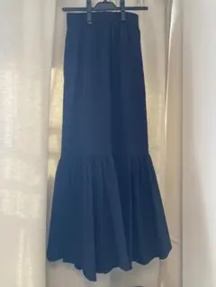 ココディール　ティアードスカート Mサイズ ブラック