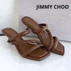 JIMMY CHOO ジミーチュウ　ミュール　サンダル　フラットシューズ　ヒールのサムネイル