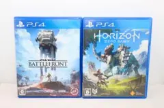 【PS4】ソフト 2点 Horizon Zero Dawn/STAR WARS