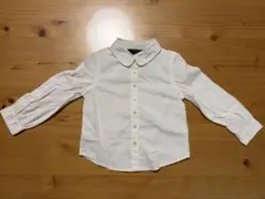 POLO RALPH LAUREN ホワイト長袖シャツ 2T